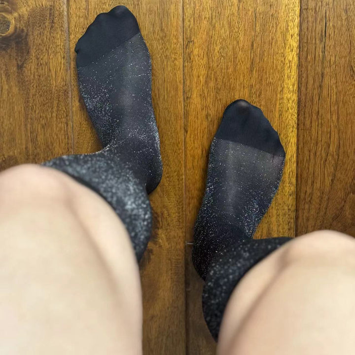 Midnight Sparkle Dress Socks