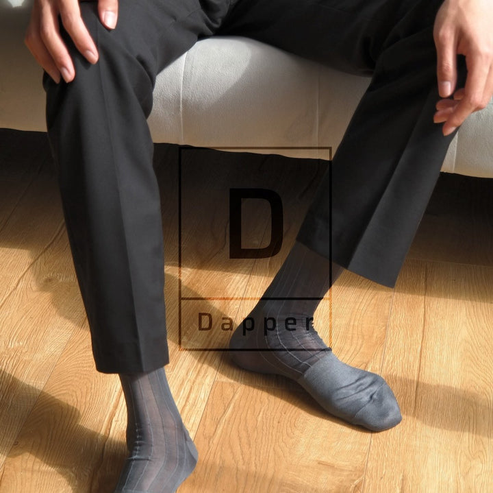 Ribbed Ascend Dress Socks (TNT)
