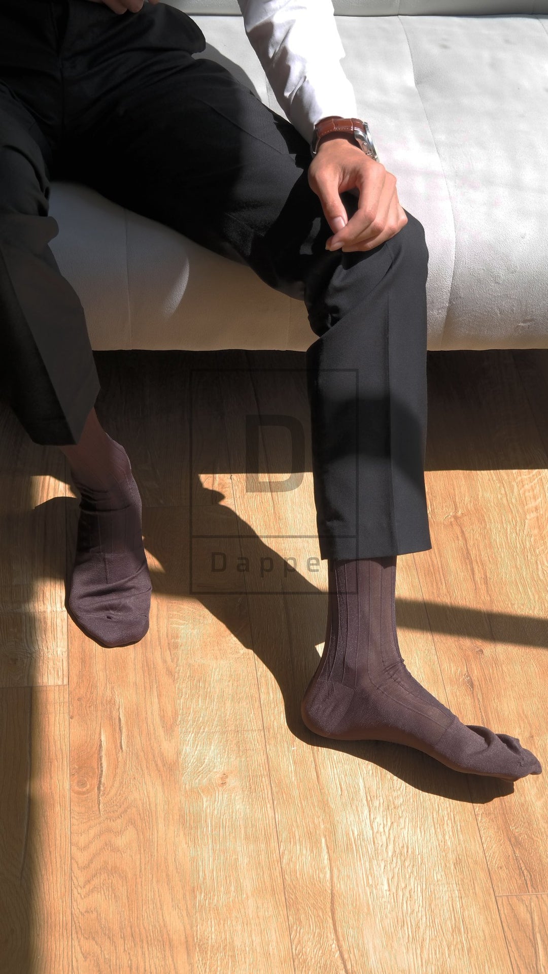 Ribbed Ascend Dress Socks (TNT)